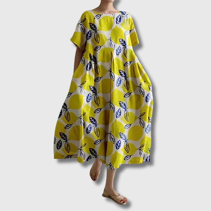 CÉLESTINE | Bohème-Blumenkleid für einen natürlichen und romantischen Stil